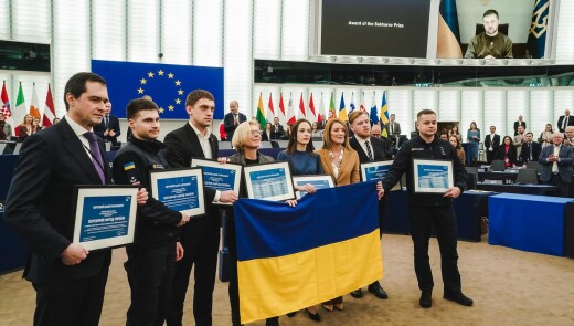 Премія Сахарова-2022: Європейський парламент ушанував відважний український народ