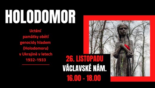 В центрі Праги вшанують пам'ять жертв голодомору в Україні