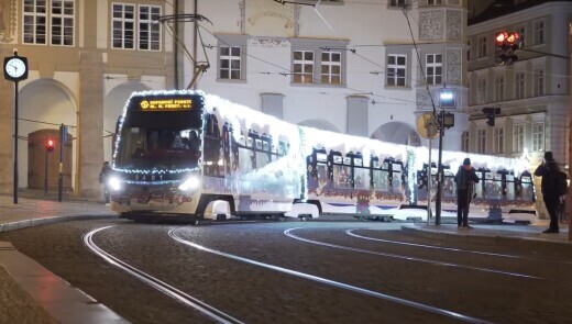 Як працюватиме транспорт на Різдво та Новий Рік в Празі